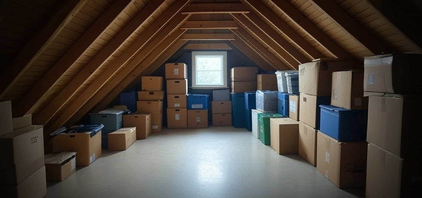Garage Attic Storage Boxes