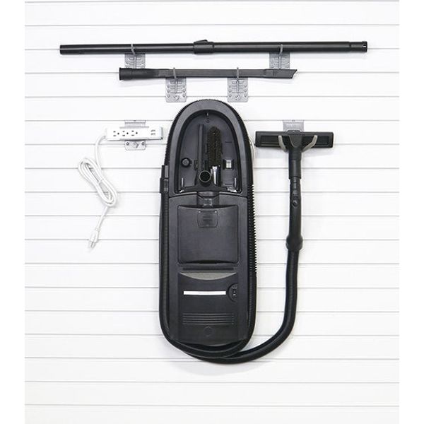 Dark Slate Gray storeWALL Wall Mounted Garage Vacuum