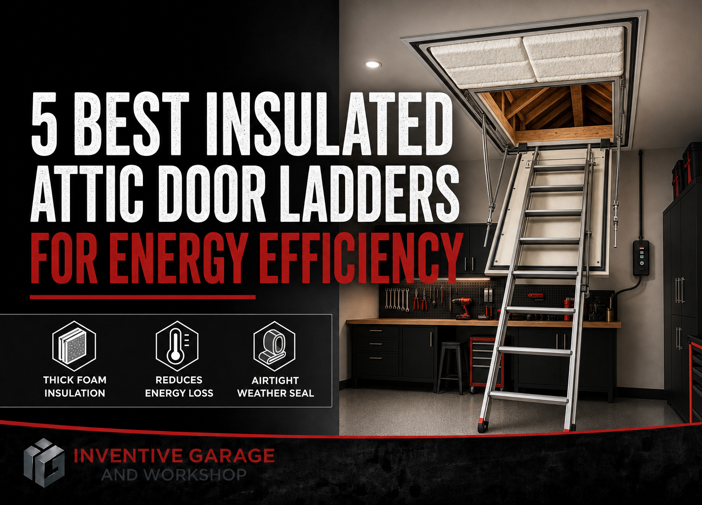 5 Best Insulated Attic Door Ladder Options for Energy-Efficient Homes
