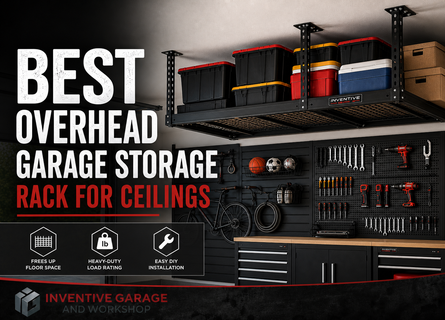 What Is the Best Overhead Garage Storage Rack for Ceiling Space?
