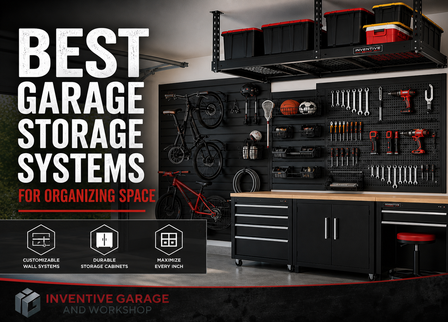 Best Garage Storage Systems For Organizing Your Space