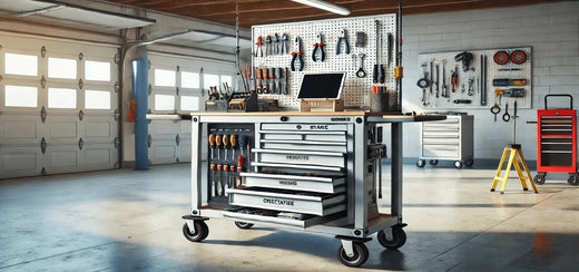 Boost Productivity Organize Your Mobile Workstation Cart
