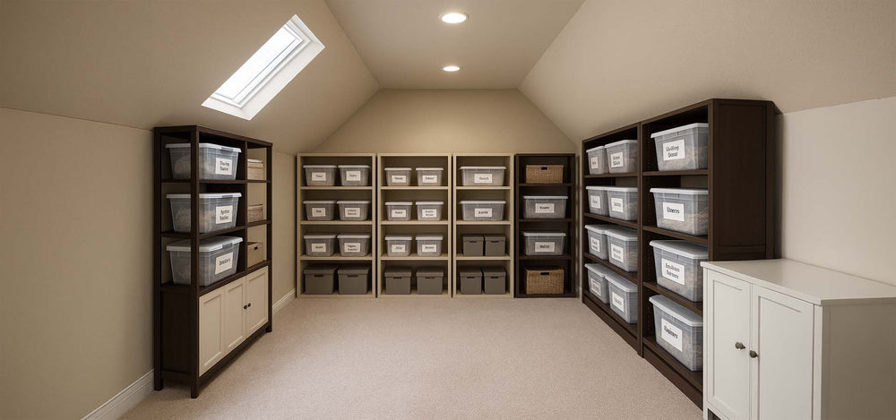 How to Use Attic Space for Storage: 12 Smart & Safe Tips | Inventive Garage
