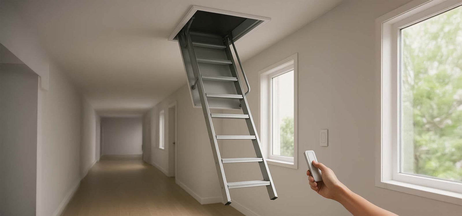 Best Electric Attic Stairs for Safe, Push-Button Access