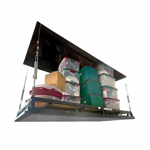 The Attic Lift Empire Lift MiTee Lift Platform With Holiday Decorations Raising To Attic Storage
