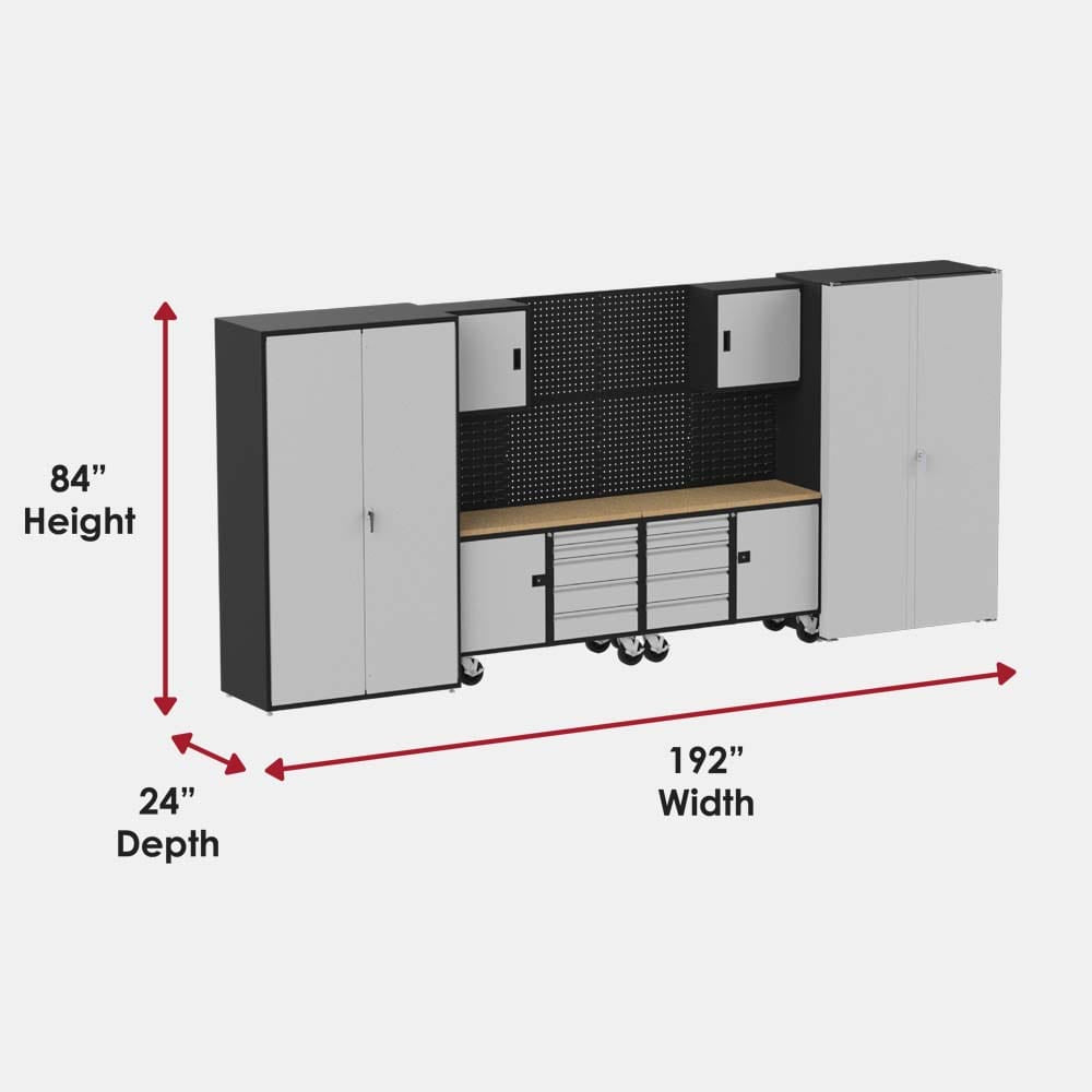 11 Piece ValleyCraft Cabinet Workbench Suite