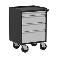 24 Inch Wide Workbench Valley Craft With Four Drawers And Sturdy Caster Wheels