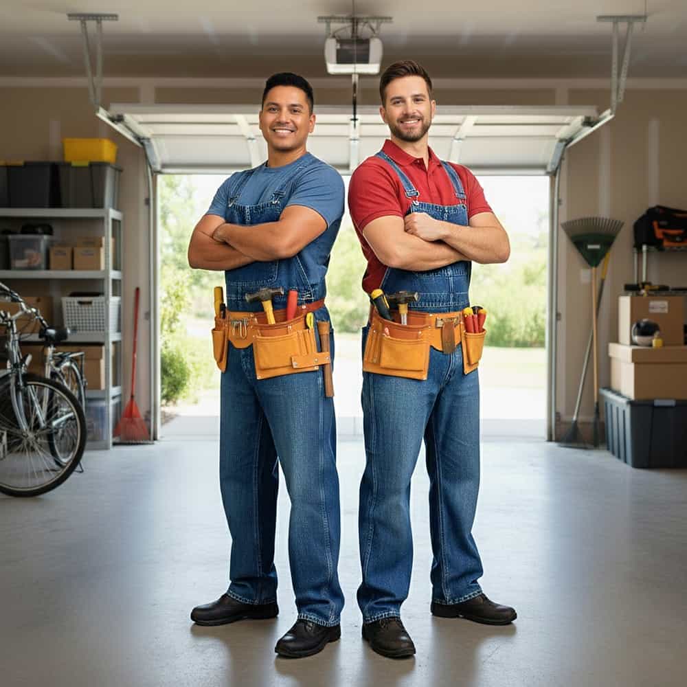 Two Professional Garage Installation Technicians - Handymen - Contractors
