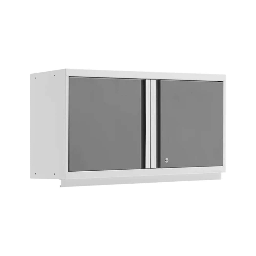42 In Pro Series Cabinet With Two Smooth Gray Finished Sliding Doors