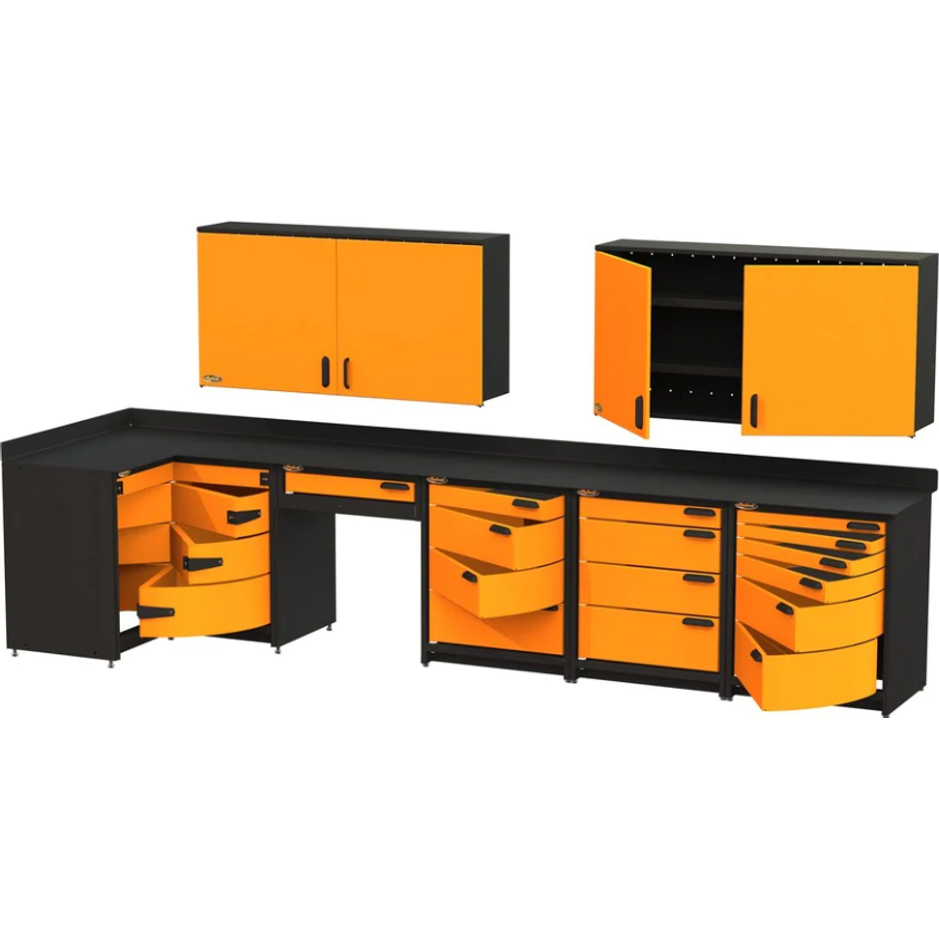 Goldenrod Swivel Modular 1-Drawer Desk Unit PRO800801