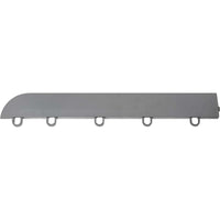Alloy Racedeck Corners With A Rounded End And Five Evenly Spaced Loops Along Its Length