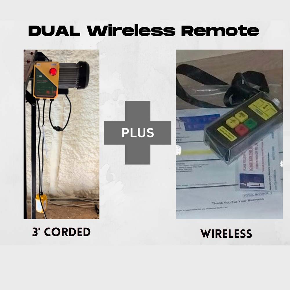 Attic Lift Dual Wireless Remote