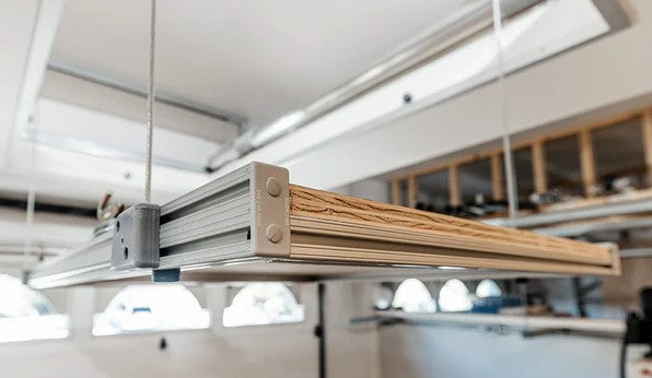 Auxx-Lift Attic Lift System suspended by cable