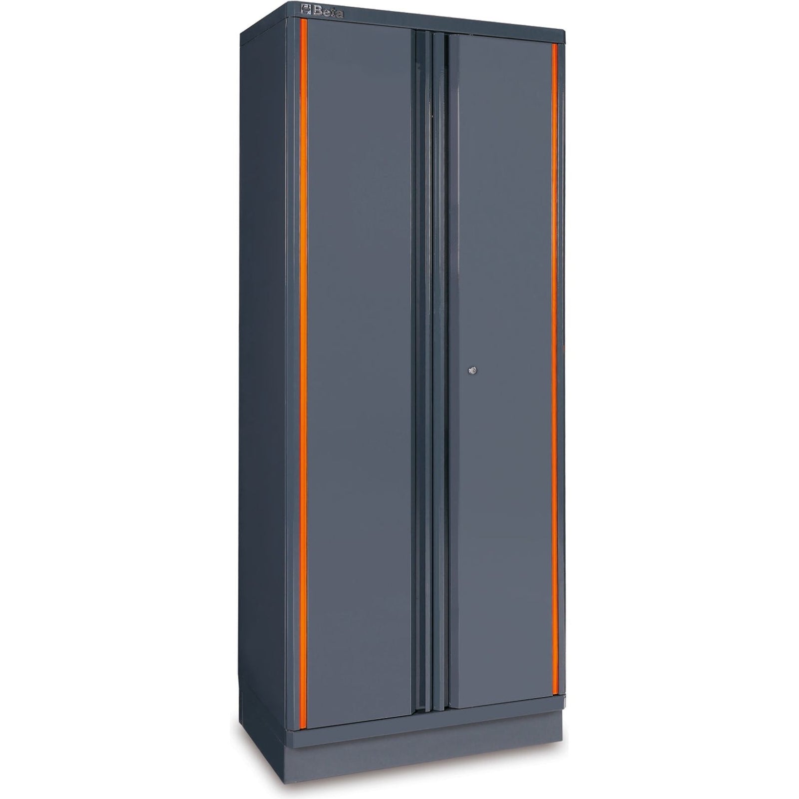 Dim Gray Beta Tools C55A2 Two-Door Tool Cabinet