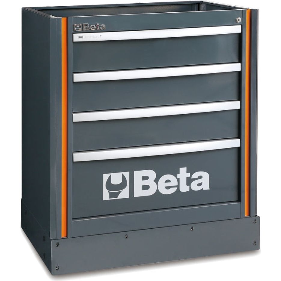 Dark Slate Gray Beta Tools C55M4 Fixed Module With 4 Drawers