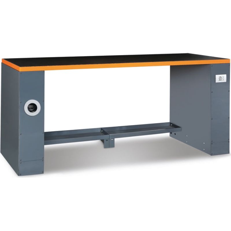 Dim Gray Beta Tools C55Pro BO/2 2M-Long Workbench, Orange