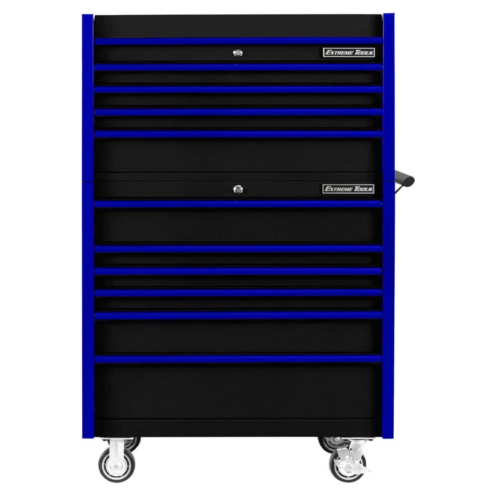 Extreme Tools DX Series 41 inch Combo in Black and Blue