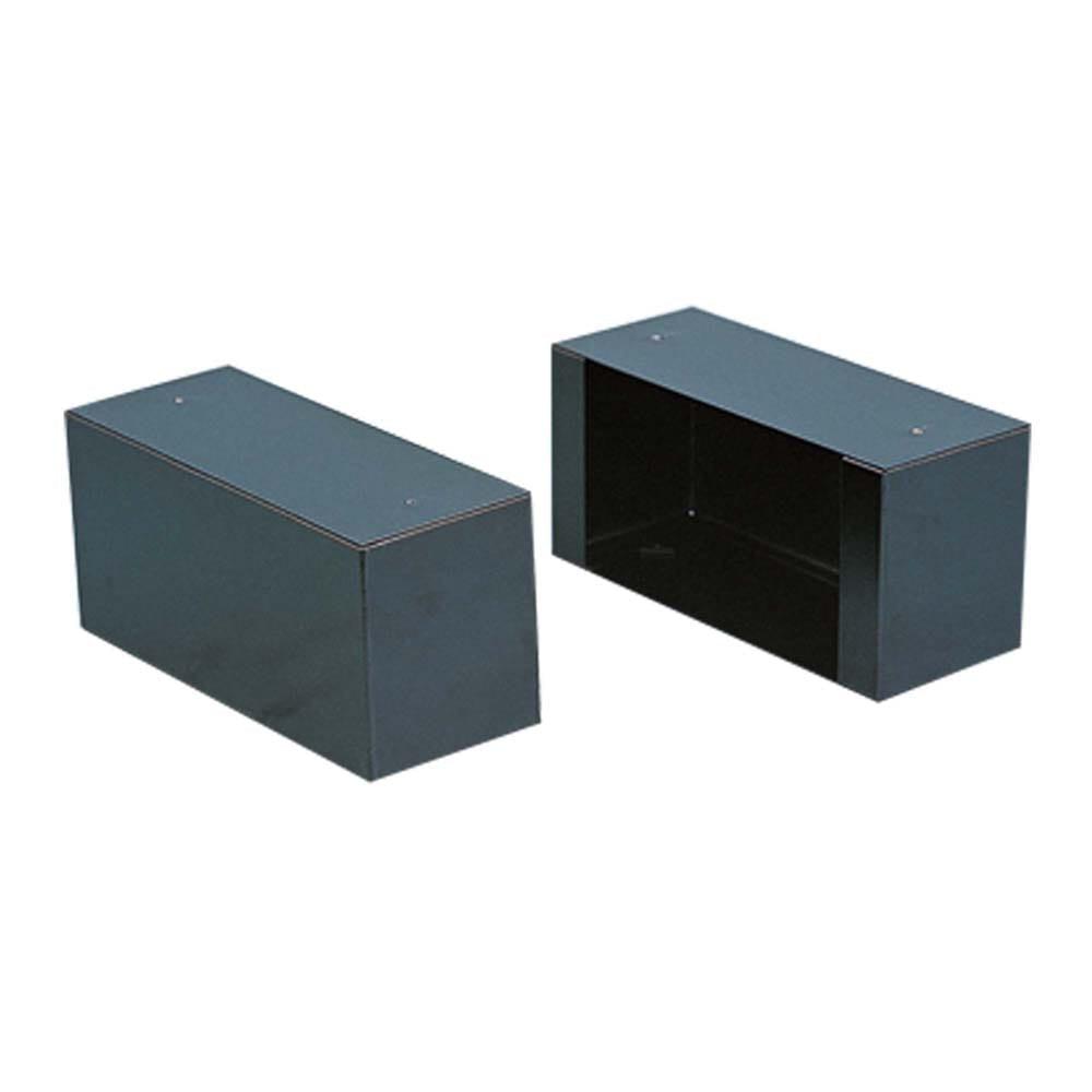 Black Pack Of 2 Heavy Duty Modular Legs