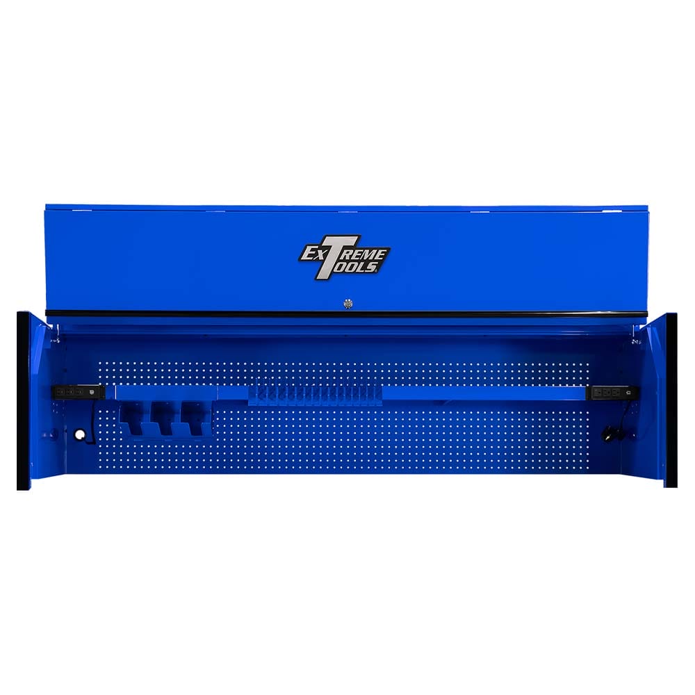 Extreme Tools RXQ Series 84&quot; Extreme Power Workstation Professional Hutch