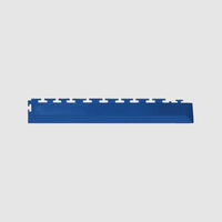 Blue Perfection Floor Tile Co Corner With Evenly Spaced Grooves Along The Top Edge