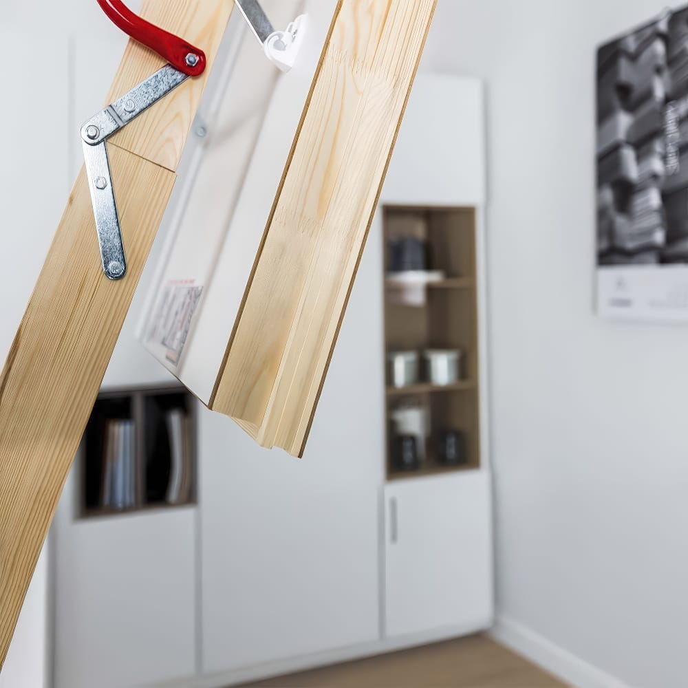 FAKRO LWT Thermo Wood Attic Ladder – Insulated, Energy Efficient ...