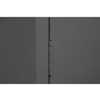 Close Up Of A Dark Colored Hinge On Durham HDC 247278 4S95 Door Or Panel