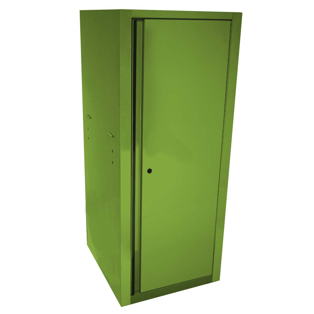 Closed Green Side Locker Homak 22 With A Minimalist Design And No Visible Trim