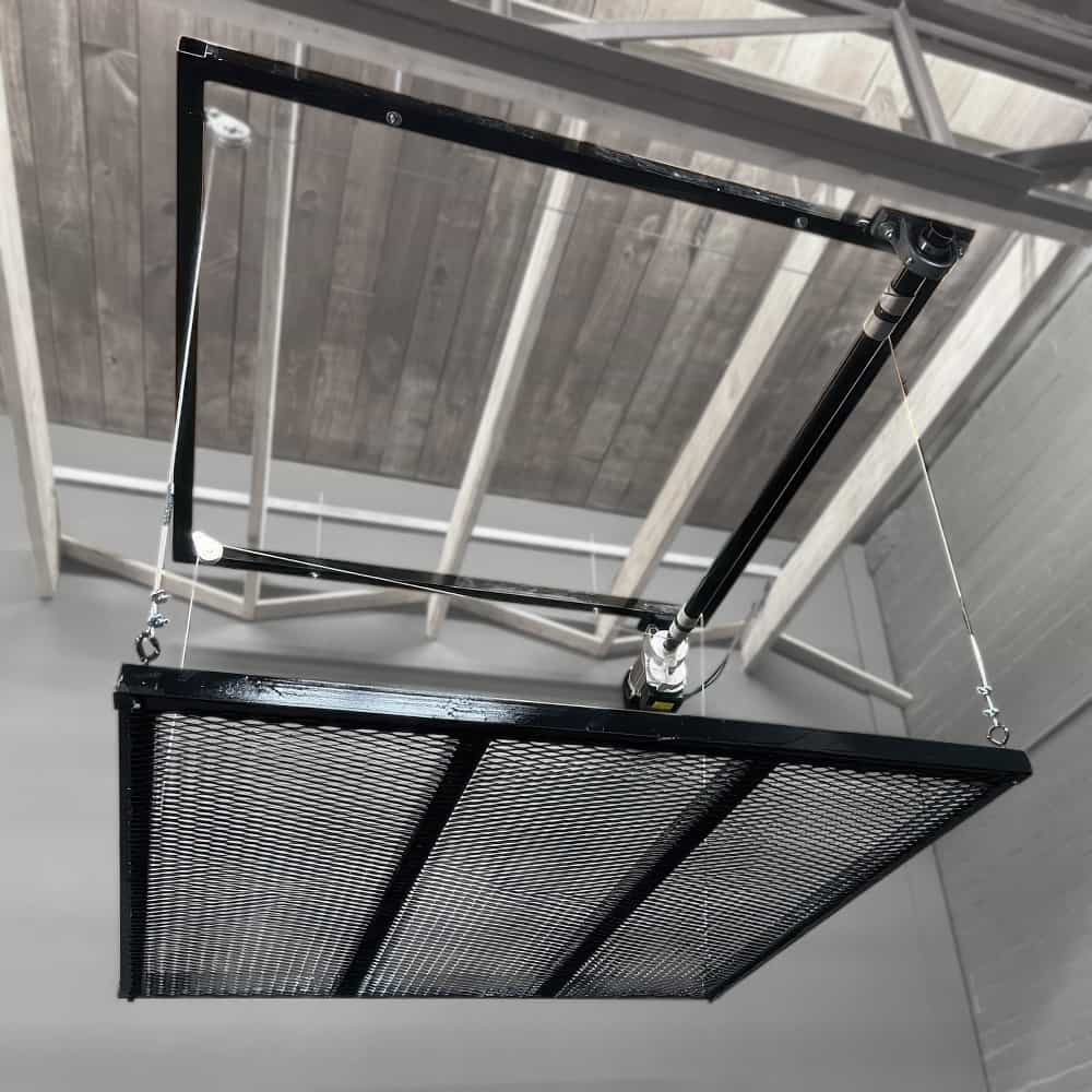 CloudLift Heavy Duty Retractable Platform Lift 800 lbs Suspended from Ceiling