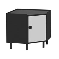 Corner Workbench Valley Craft With A Single Door And Four Legs
