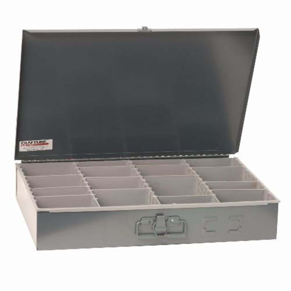 Craftline Adjustable Compartment Box Dividers Pack Of 12 With Lid With A Dark Lid