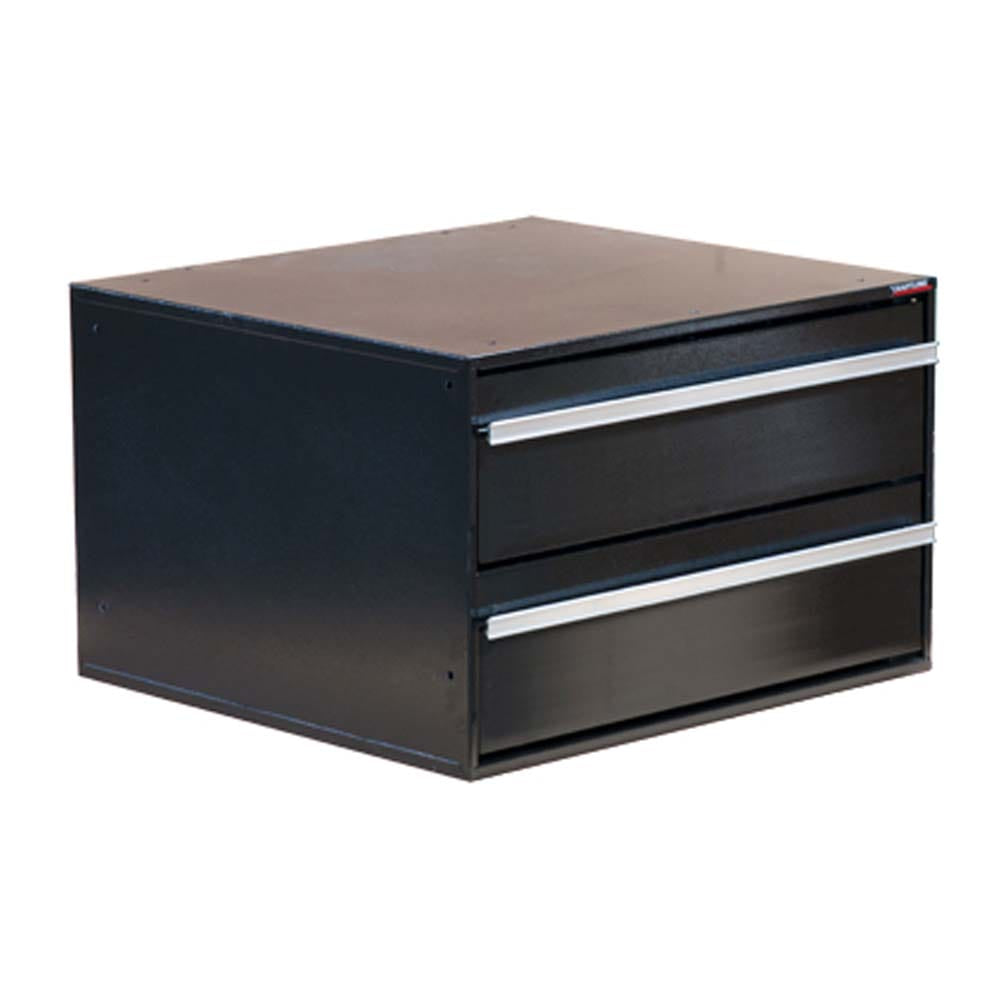 Craftline Modular Drawer Cabinet 15 Inch Non Locking With Two Horizontal Drawers