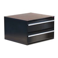 Craftline Modular Drawer Cabinet 15 Inch Non Locking With Two Horizontal Drawers