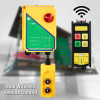 Dual wireless remote control system option for 300, 500, and 700 pound capacity lifts