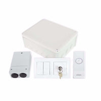 Electric Attic Ladder Control Kit With Main Control Box Wall Switch Key Module And Wireless Remote