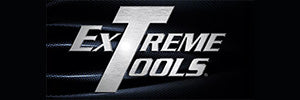 Logo of Extreme Tools on a black background