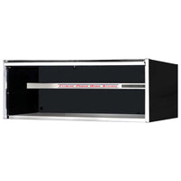 Extreme Tools 72 In Black With A Chrome Trim And An Open Door