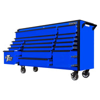 Extreme Tools DX722117RC Roller Cabinet Multiple Drawers All Partially Open