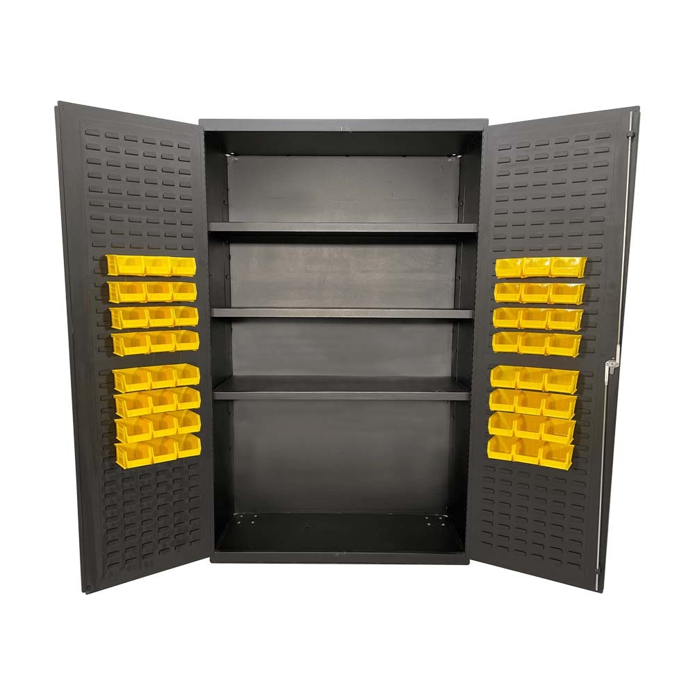 Valley Craft Cabinet with Flush Doors and 3 Shelves