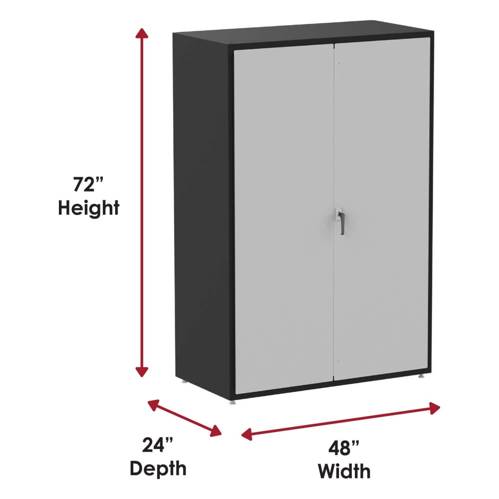 F89389BK ValleyCraft Flush Door Cabinet