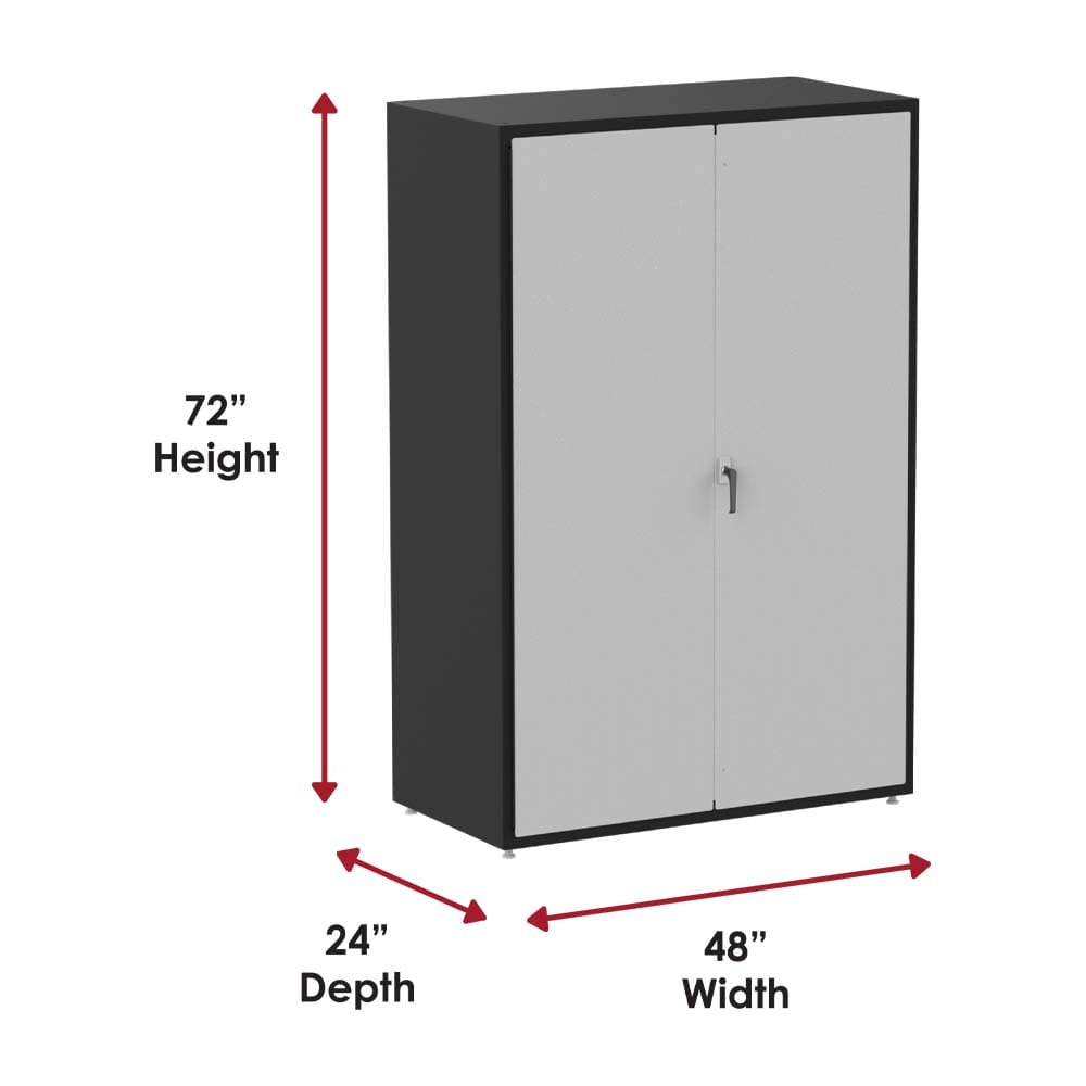 F89389BK Valley Craft Flush Door Cabinet