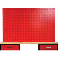 Fort Knox Basic Modular Workbench System With Steel Top