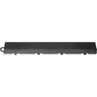 Graphite Race Deck Tiles Edges With A Loop On One End And Several Small Protrusions Along The Bottom Edge