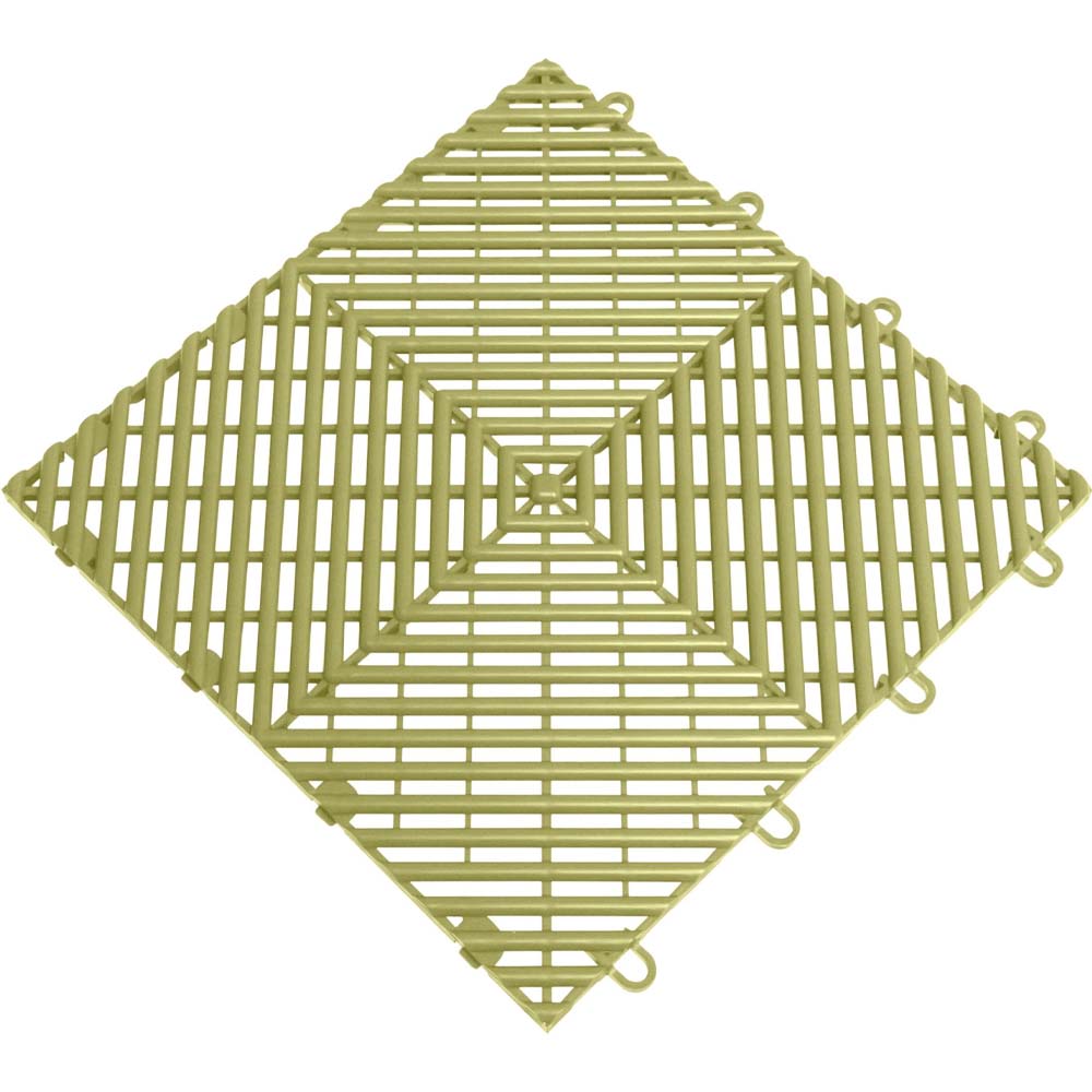 Green Light Racedeck Tiles Freeflow With A Symmetrical Open Weave Design