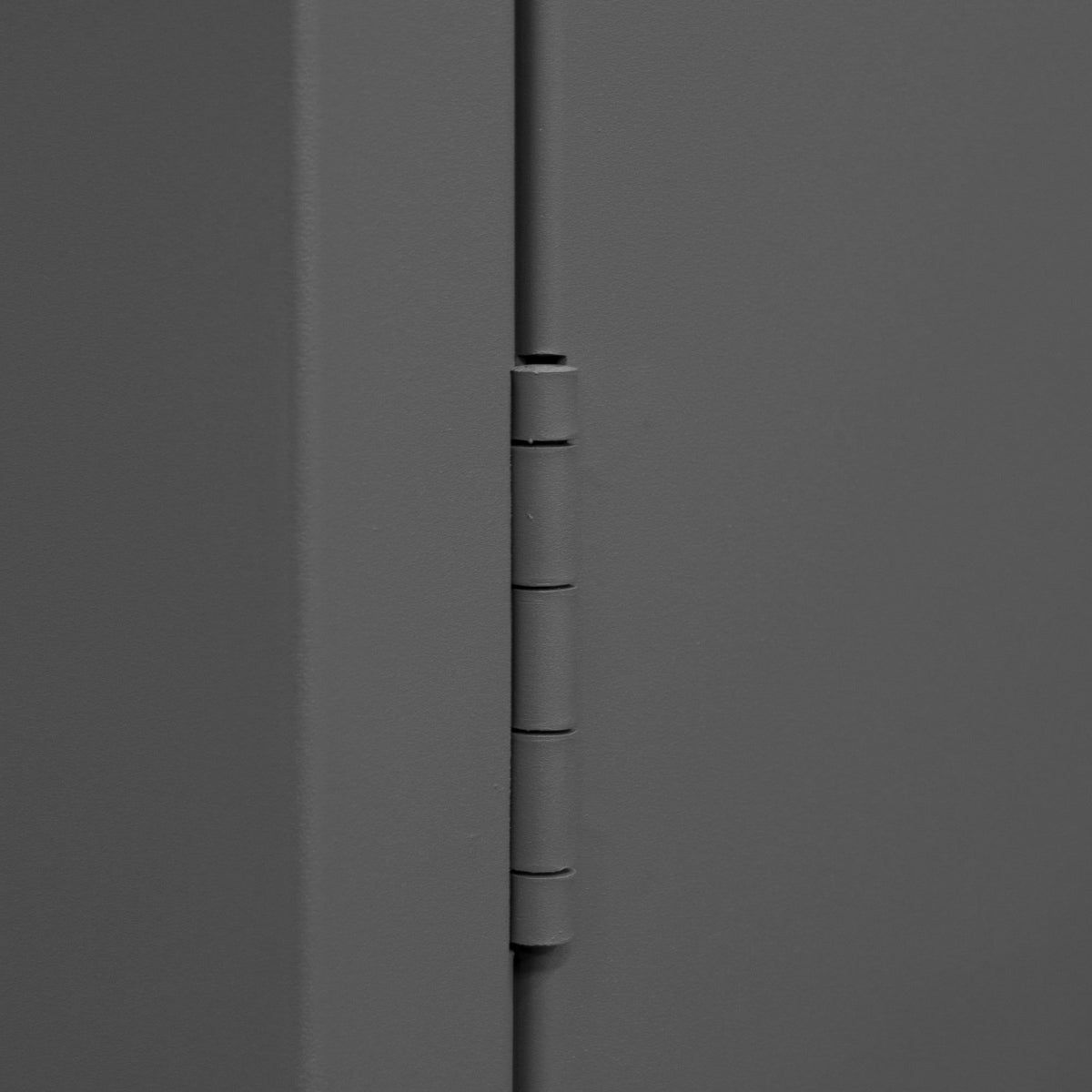 Dim Gray Durham 5 Shelves Wardrobe Cabinet with Hanger Bar 36 X 24 X 78
