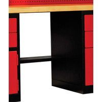 Hallowell 72 Inch Basic Workbench With Steel Top
