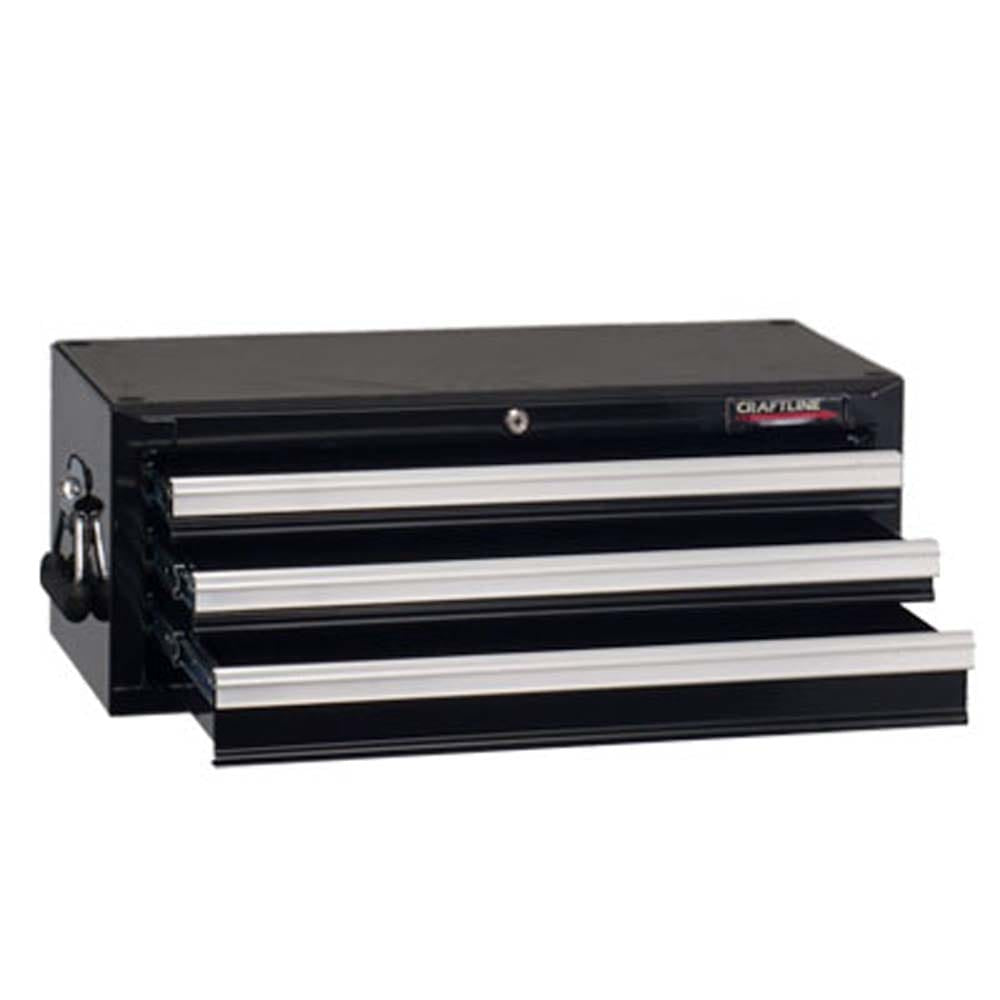 Heavy Duty Middle Chest With 3 Drawers With Chrome Handles And A Sturdy Side Handle