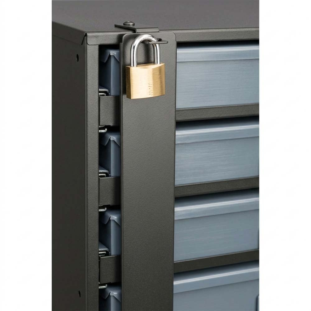 Craftline 4-Drawer Cabinet Locking System | Secure Tool Storage