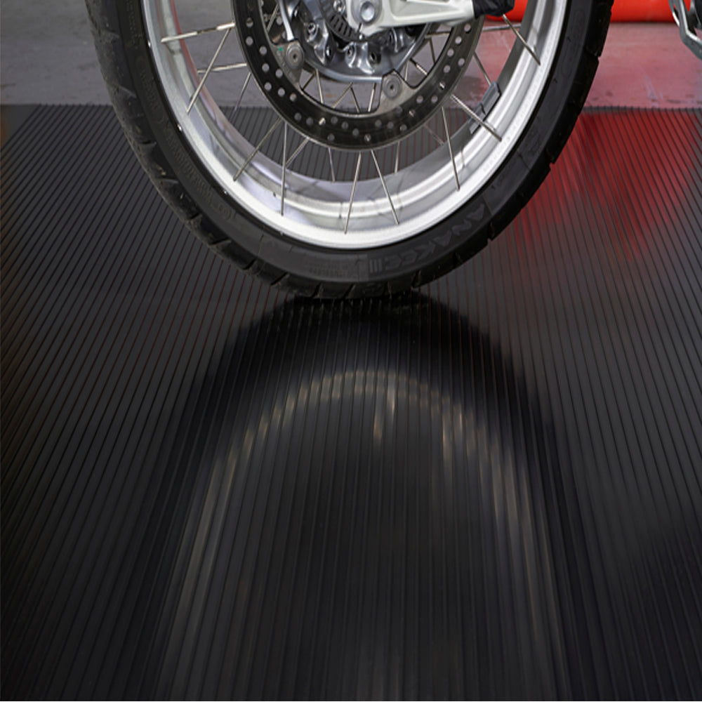 G-Floor Motorcycle Parking Pad  G-Floor Motorcycle Mat by