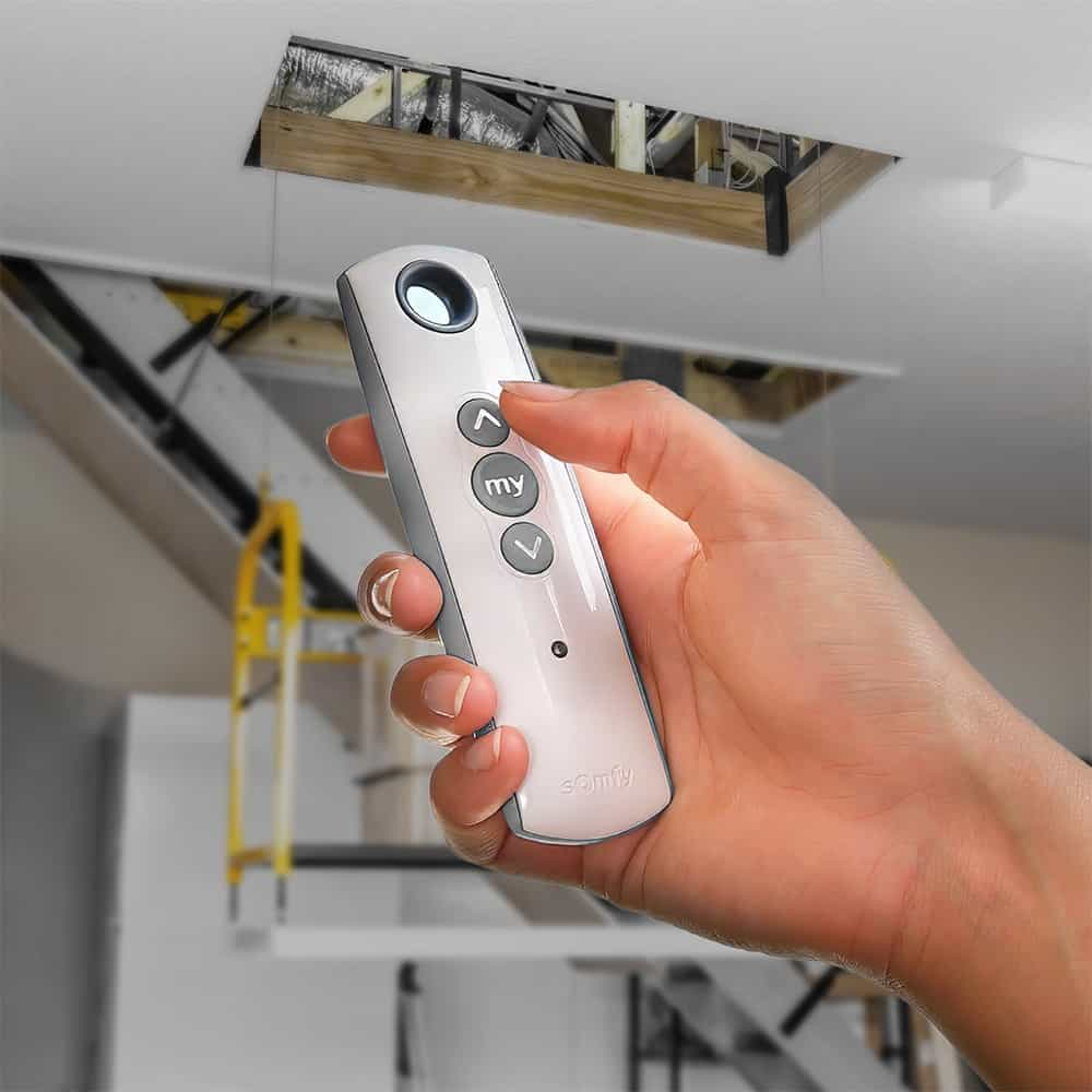 Majic Attic Lift System: Motorized Attic Lift for Garage and Home Storage