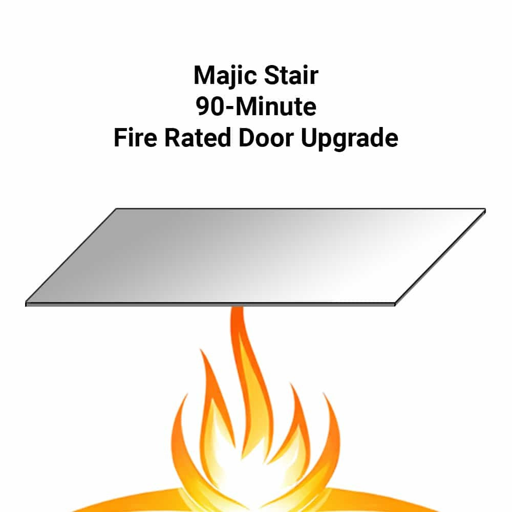 Majic Stair Fire-Rated Door